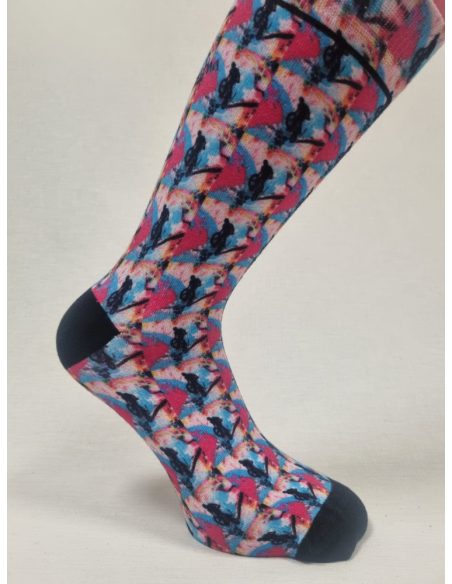 CALCETINES ORIGINALES DE HOMBRE DE BAMBU DISEÑO EL SOPLAO