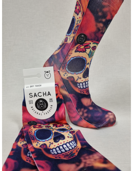 CALCETINES DIFERENTES DE MUJER CON CALAVERAS