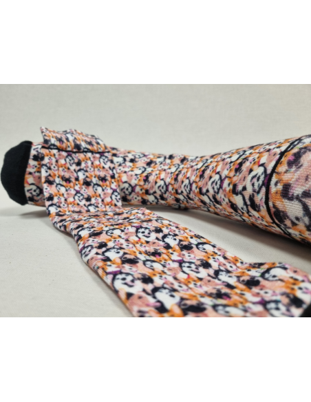 CALCETINES MOLONES DE HOMBRE EN BAMBU CON PERROS