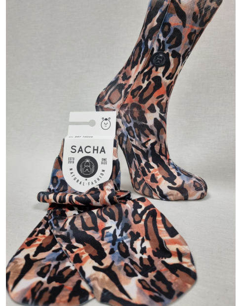 CALCETINES PREMIUM DE MUJER ANIMAL PRINT