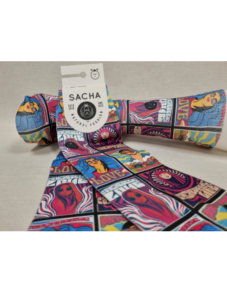 CALCETINES ORIGINALES DE MUJER DISEÑO HIPPIE