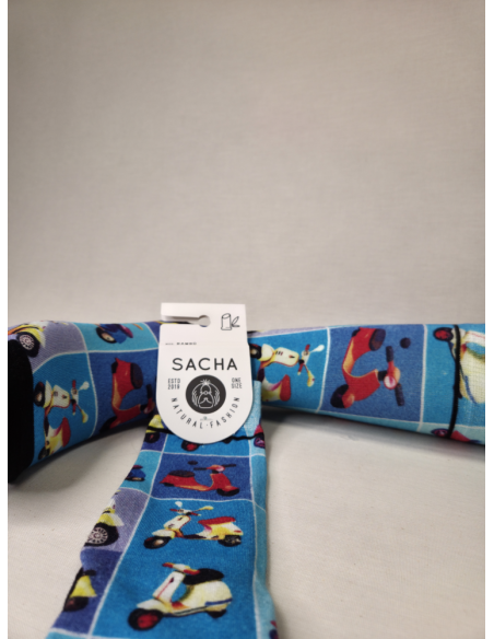 CALCETINES SORPRENDENTES DE HOMBRE BAMBU CON VESPA.