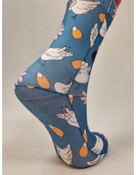 CALCETINES INFORMALES DE MUJER GALLINA TURULECA