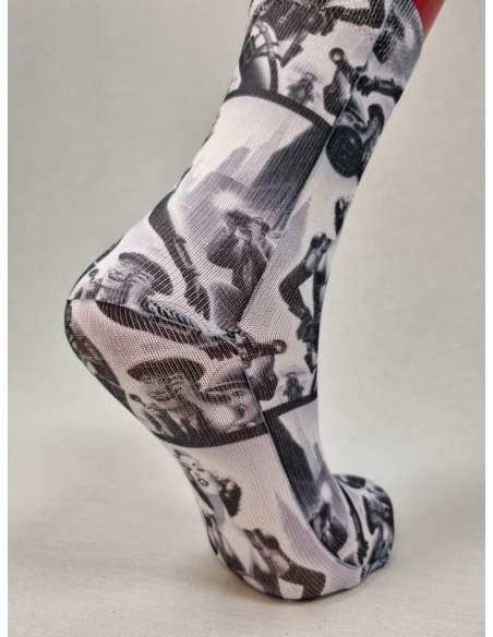 CALCETINES PREMIUM DE MUJER DISEÑO MARILYN