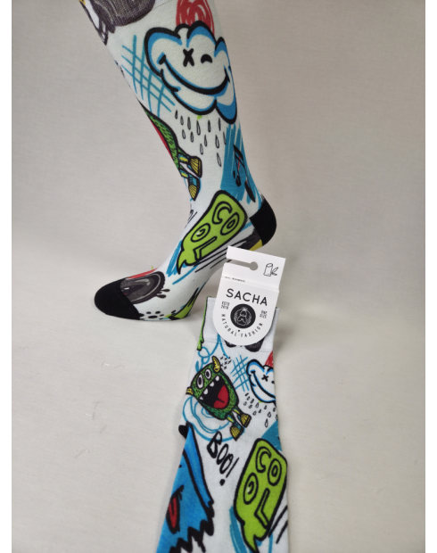 CALCETINES ALUCINANTES DE HOMBRE DE...