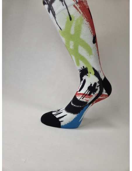 CALCETINES ATREVIDOS DE HOMBRE EN BAMBU CON URBAN AND COOL ART.