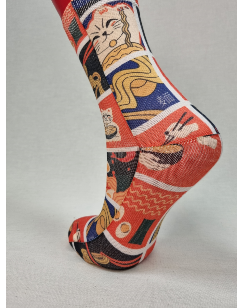CALCETINES DIVERTIDOS DE MUJER CON SUSHI