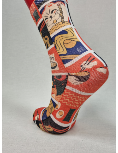 CALCETINES DIVERTIDOS DE MUJER CON SUSHI