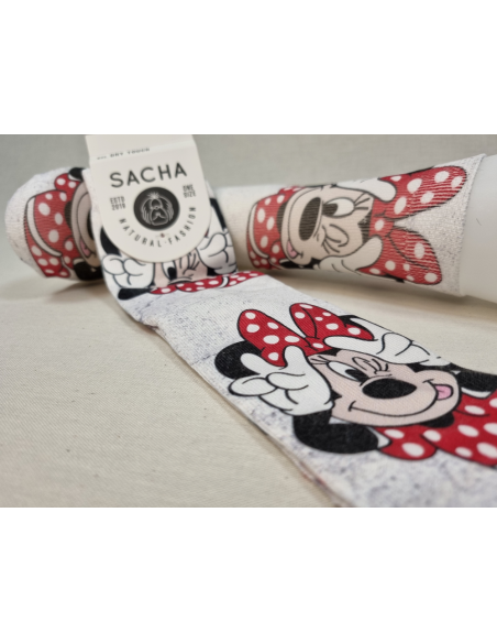 CALCETINES GRACIOSOS DE MUJER MINNIE