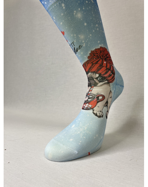 CALCETIN ORIGINAL DE MUJER CARLINO NIEVE