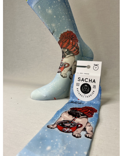 CALCETIN ORIGINAL DE MUJER CARLINO NIEVE