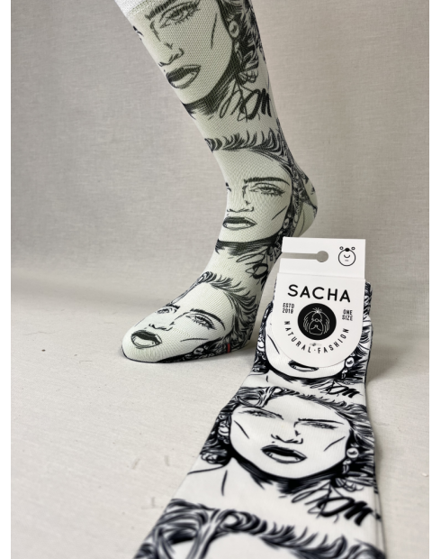 CALCETINES ATREVIDOS DE MUJER ART FACE