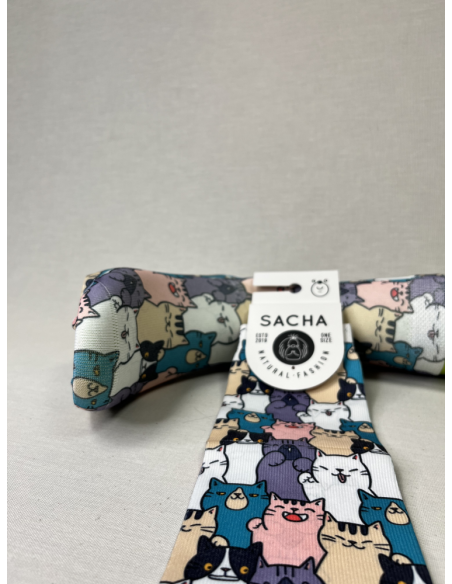 CALCETIN ATREVIDO DE MUJER GATOS ANIMADOS