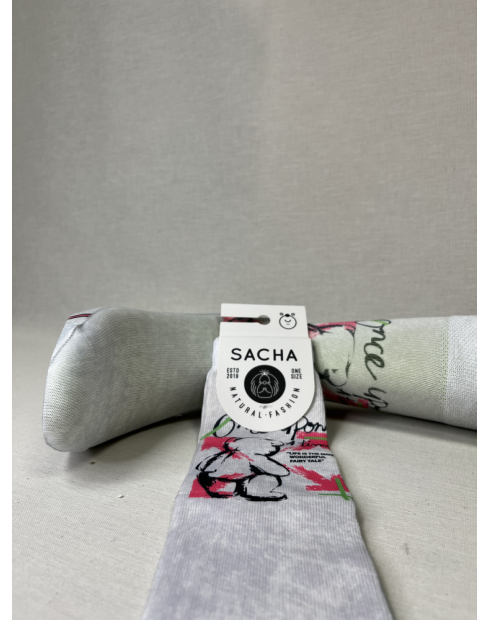 CALCETIN ANIMADO DE MUJER OSITO ERA...