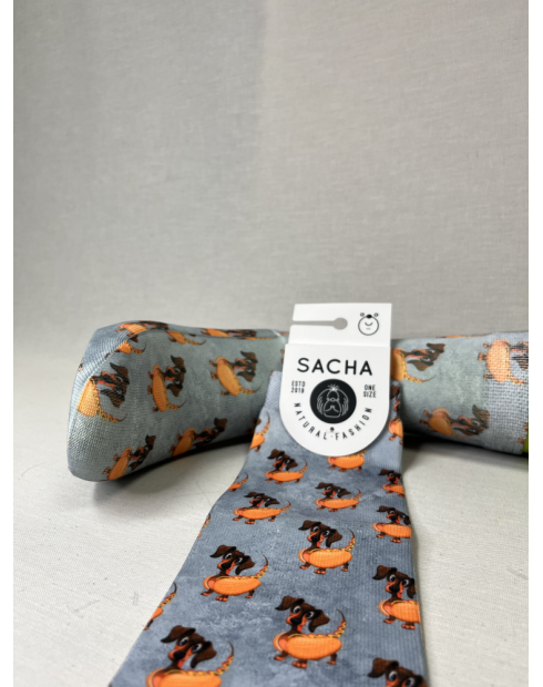 CALCETINES UNICOS DE MUJER CON PERRO...