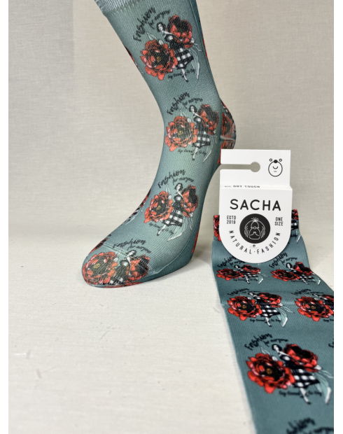 CALCETINES ORIGINALES DE MUJER CON...