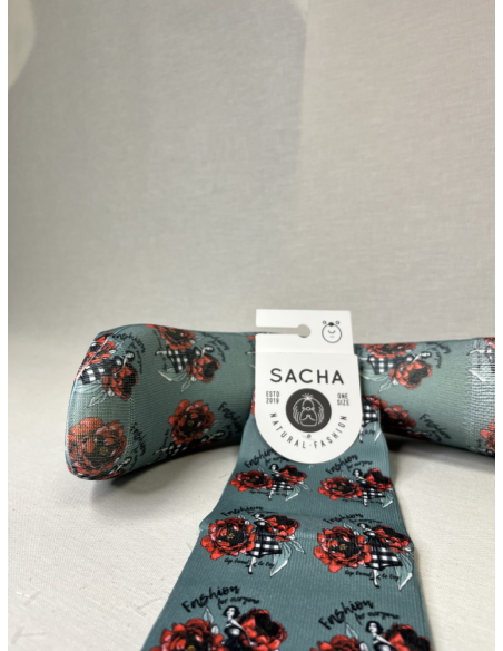 CALCETINES ORIGINALES DE MUJER CON FASHION ROSES COUTURE.