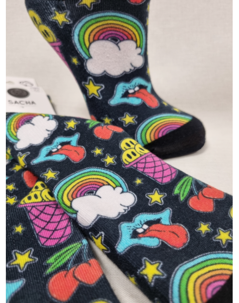 CALCETINES DIVERTIDOS DE MUJER DE...