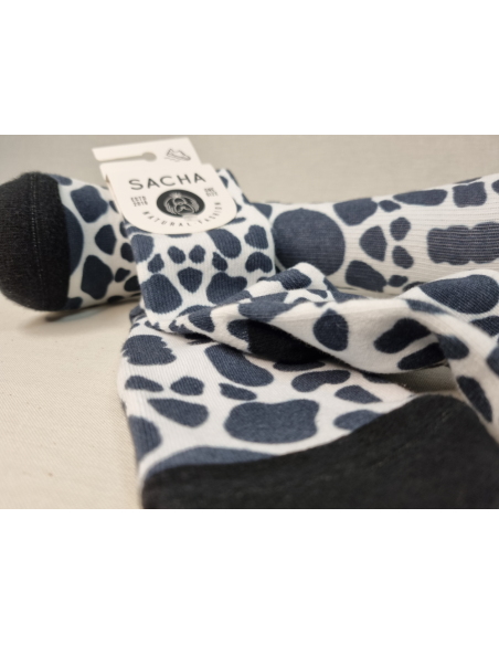 CALCETINES ESTAMPADO MANCHAS DE VACA