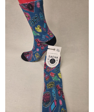 CALCETIN ALGODON IMPRESION... 2