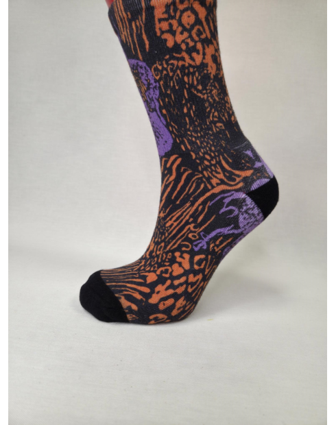 CALCETIN ALGODON IMPRESION 3D MUJER