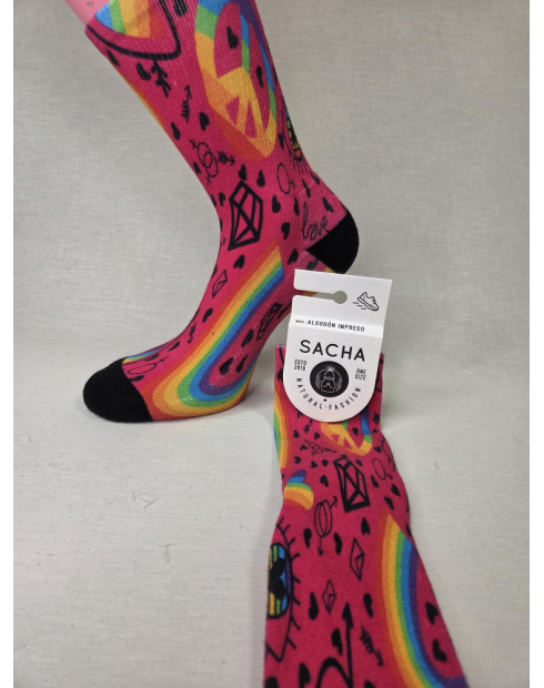 CALCETIN DIVERTIDO ALGODON DE MUJER...