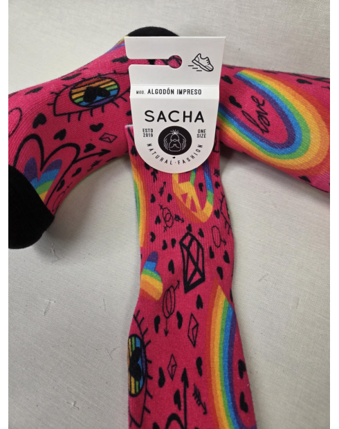 CALCETIN DIVERTIDO ALGODON DE MUJER...