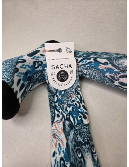 CALCETIN UNICOS DE MUJER CON ANIMAL MIX