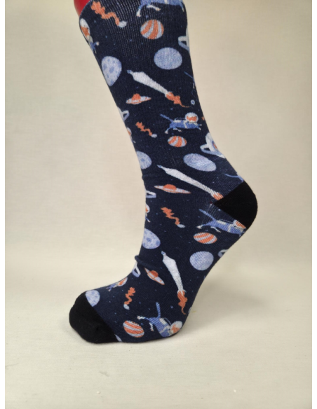 CALCETIN ATREVIDO DE MUJER CON PLANETAS