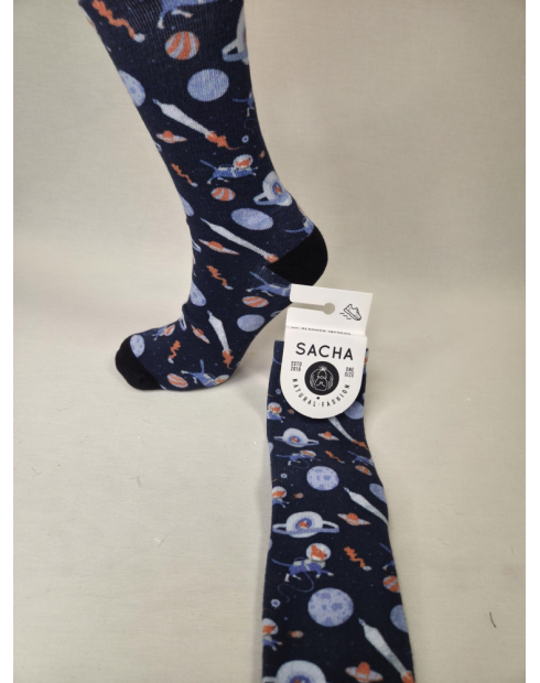 CALCETIN ATREVIDO DE MUJER CON PLANETAS