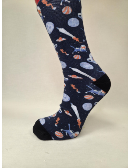 CALCETIN ATREVIDO DE MUJER CON PLANETAS