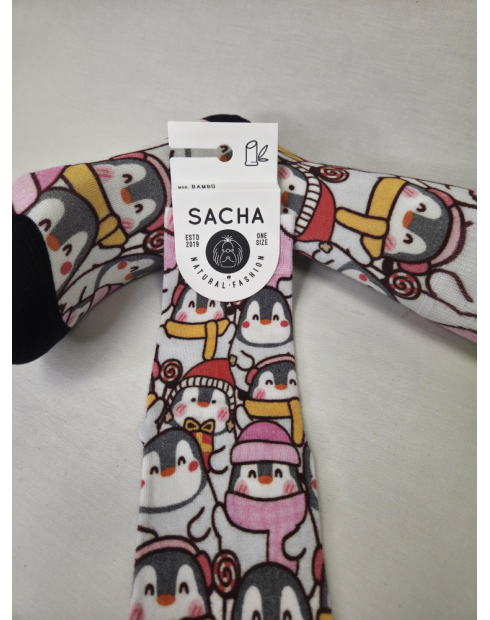 CALCETINES UNICOS DE MUJER BAMBU CON...