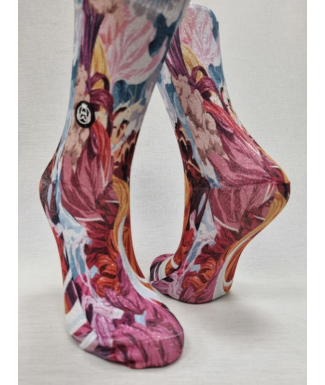 CALCETINES LUREX PINTURA OLEO