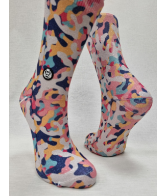 CALCETINES LUREX LEOPARDO...