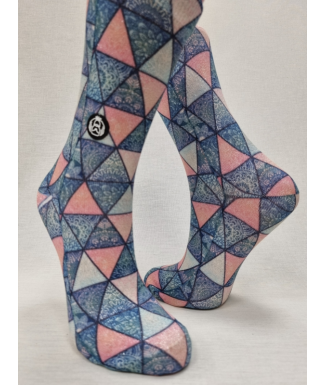 CALCETINES LUREX PIRAMIDES