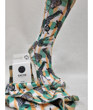 CALCETINES CEBRAS Y JIRAFAS